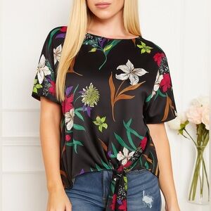 Worthington Floral Blouse (H10)
